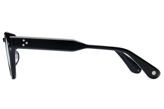 Golden Hour Black & Palladium with Solid Blue Lenses - Lygorboutique