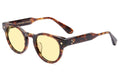 Golden Hour Medium Tortoise & 24k Gold with Solid Yellow Lenses
